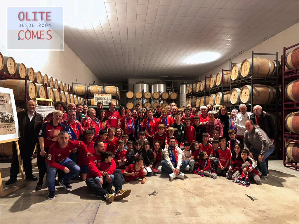 Moi G�mez de Osasuna, ha sido recibido por la Pe�a Osasunista de Olite