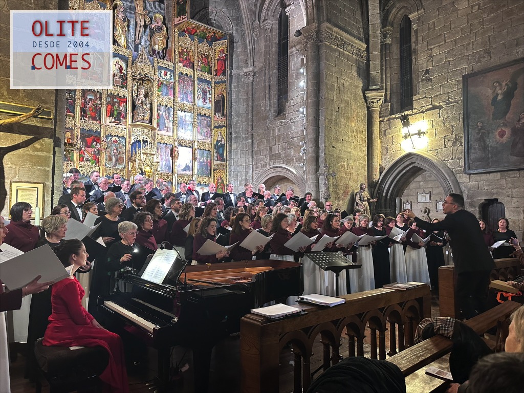 El Orfe�n Pamplon�s llena la Iglesia de Santa Mar�a 