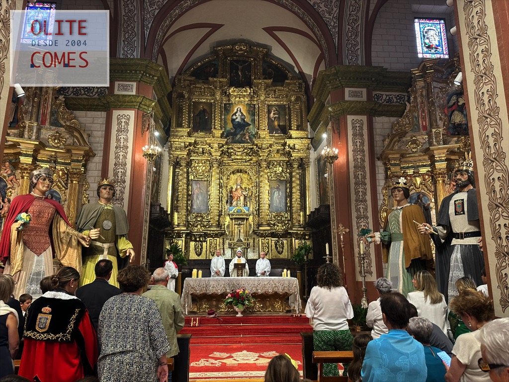 Olite sale a la calle para celebrar la Virgen del Colera.