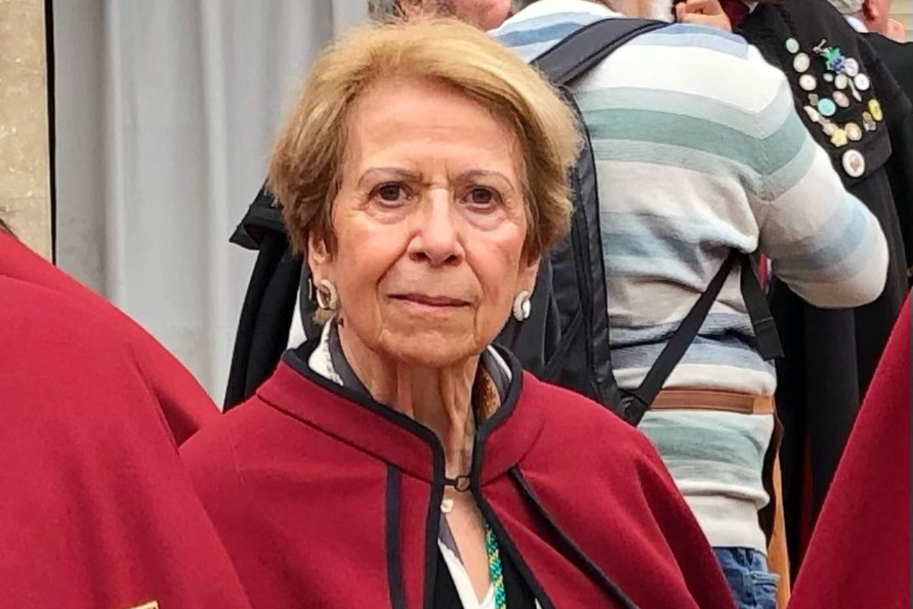 Fallece Maria Dolores Eraso cofrade y fundadora de la Cofradia del Vino