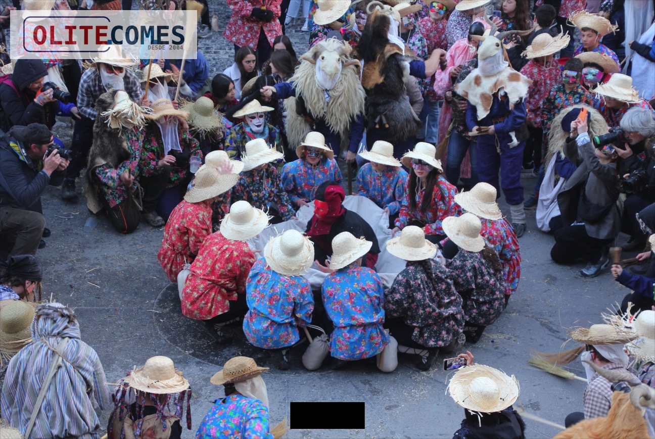 El Carnaval Rural de Olite recorri� las R�as de la Ciudad