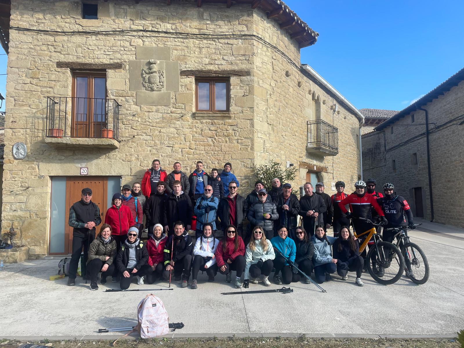 Olite camina en peregrinaci�n hasta Javier