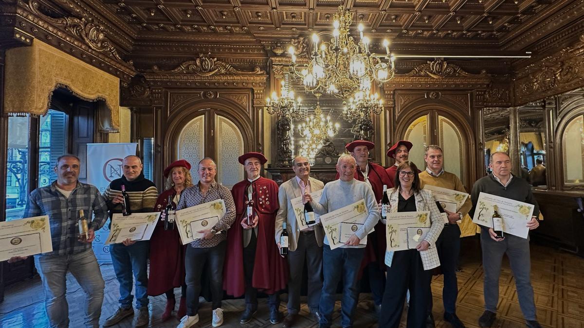 3 Vinos Olitenses premiados en el XXXIV Concurso de la Cofrad�a del Vino