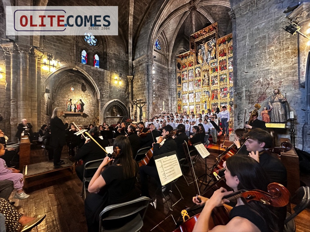 La Sinfonietta de Pamplona ofreci� un concierto en la Iglesia de Santa Maria