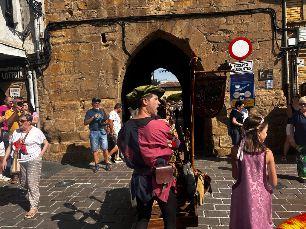 Olite se viste de medievo para celebrar sus XXXI Fiestas Medievales