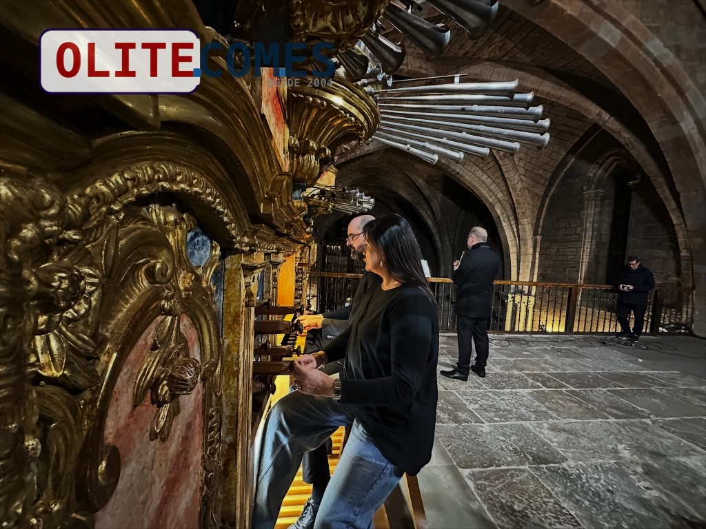 Marc Geujon y Daniel Oyarz�bal deslumbraron en Olite en el concierto de la TUBALA Brass Week