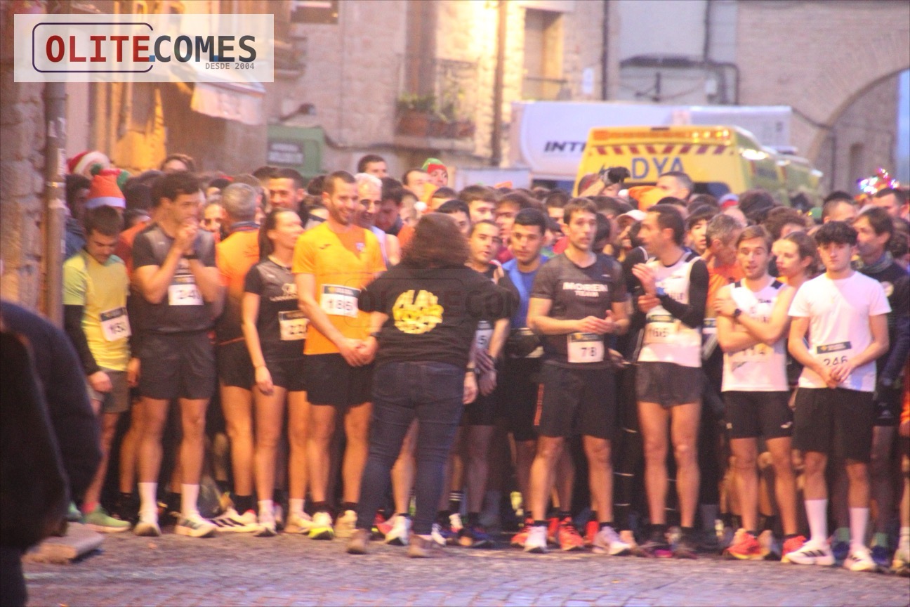 M�s de 240 participantes en la San Silvestre de Olite 2025
