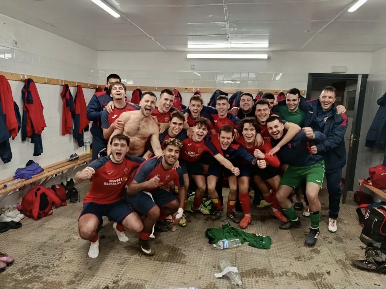 Reparto de puntos en Olite entre Erri-Berri y Ondalan