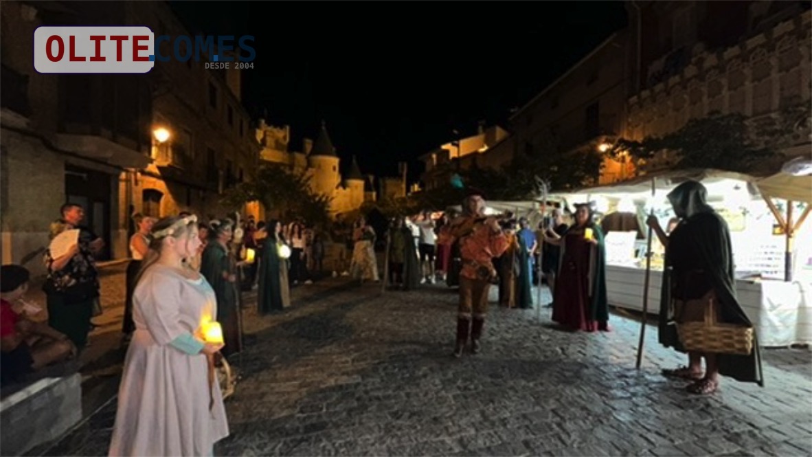 Comienzan las Fiestas Medievales de Olite con el primer conjuro como novedad de esta edicion