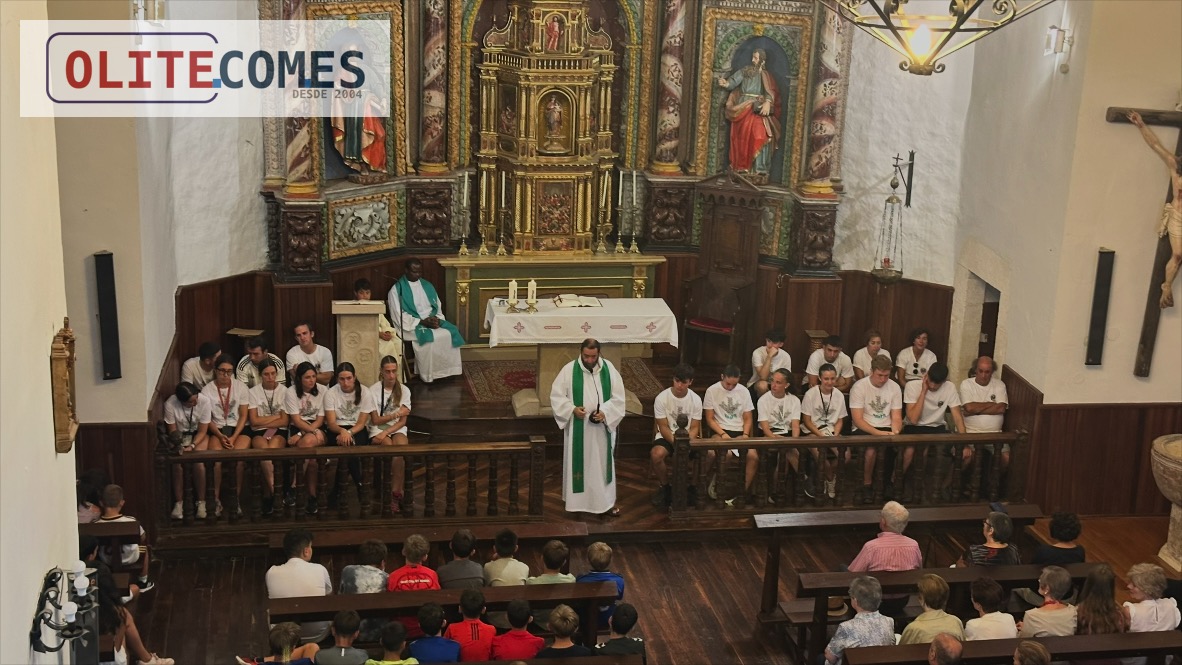 Un fin de semana de convivencia en Lezaun reune a medio centenar de ni�os y ni�as de Olite
