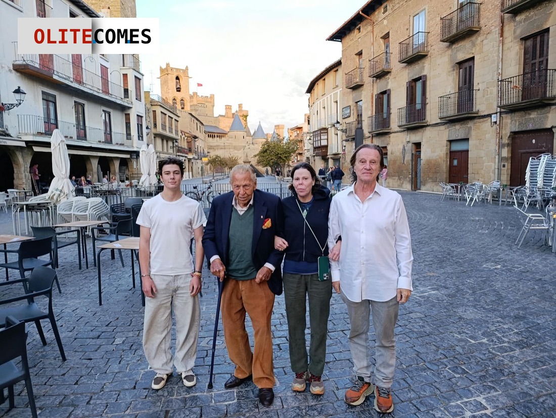 Sime�n II de Bulgaria y su familia pasan unos d�as en Olite junto a su gran amigo Julio Ayesa