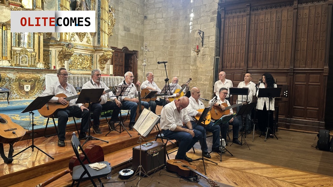 La Rondalla Guitarras de Olite homenaje� a Javier Leoz y Mat�as Orradre