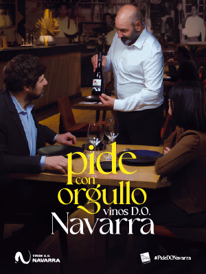 Pide con orgullo vino denominación Navarra